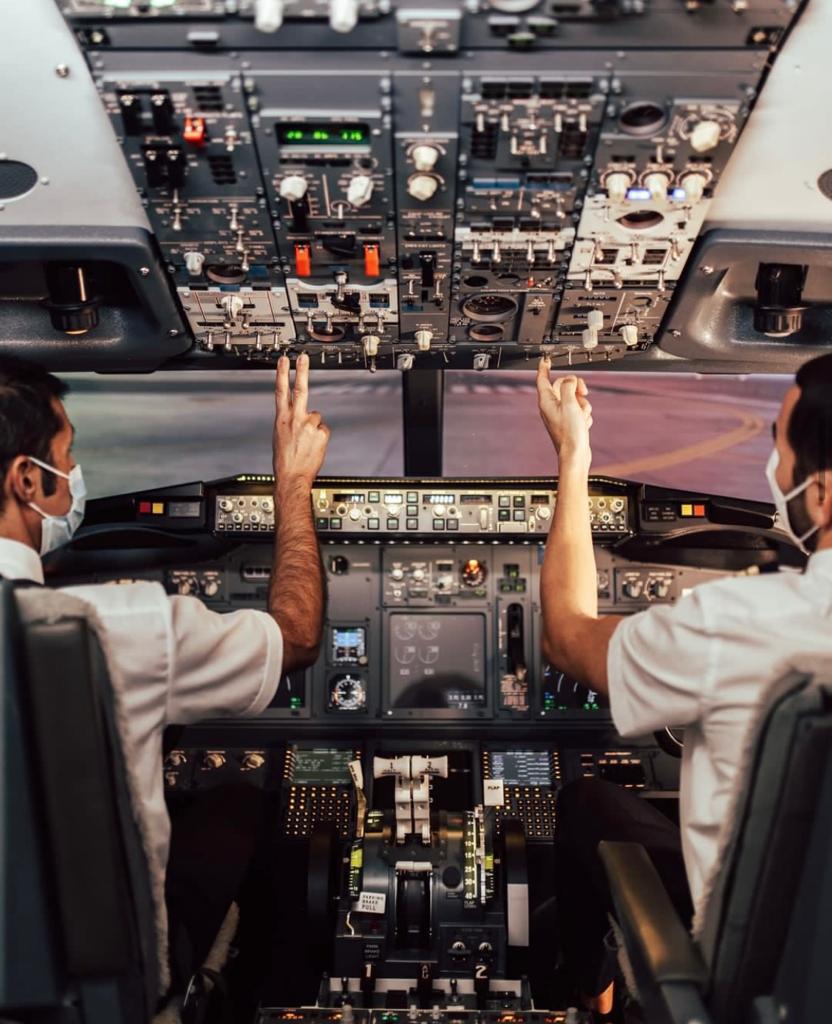Cabina de 737