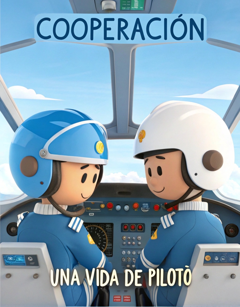 Cooperacion Cabina Ilustracion