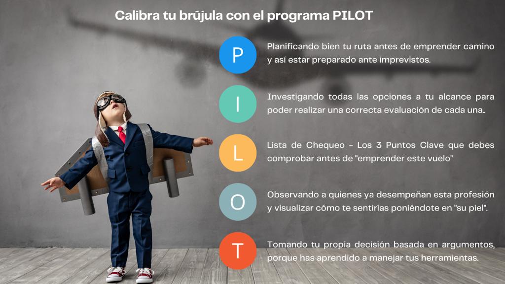 Nino piloto con texto